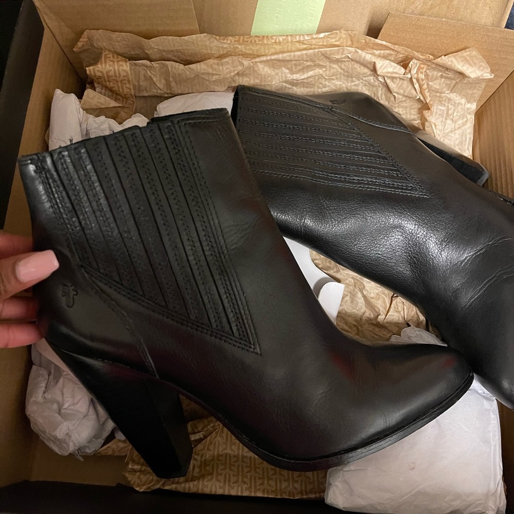 Frye boots that look great with skirts!